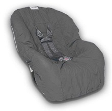 Nomie Waterproof Baby Toddler Car Seat Cover Charcoal